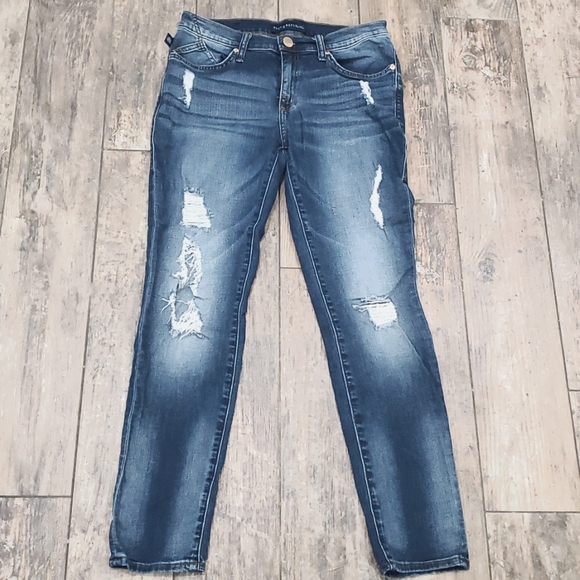 Rock & Republic Denim - Rock and Republic Destructed Skinny Jeans